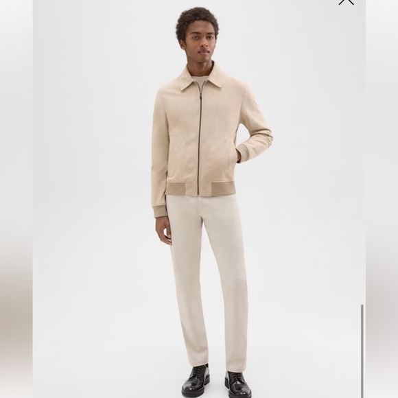THEORY***Wyatt Zip SUEDE Jacket***Medium $1195 NWT - Picture 4 of 11